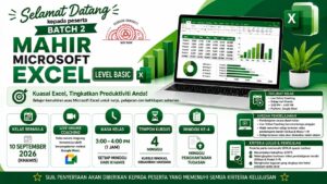 📅 Tarikh: 24 September 2026 (Khamis)
⏰ Masa: 03:00 - 4:30 petang
💻 NADI Kampung Leban Condong
👥 Peserta :4